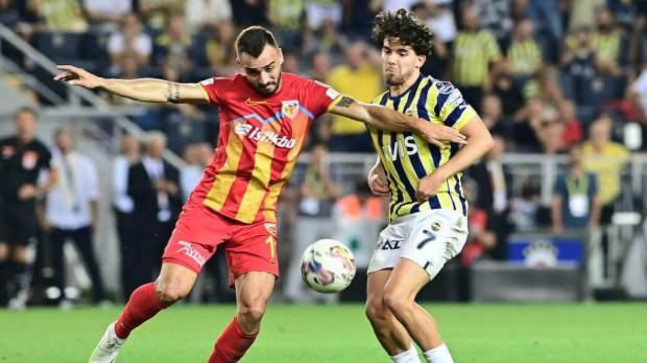 Kayserispor-Fenerbahçe! İlk 11’ler…
