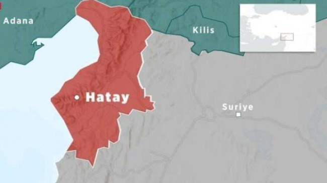 Hatay’da deprem meydana geldi