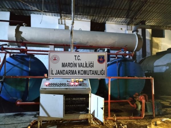 BOTAŞ hattından petrol çalarken yakalandılar