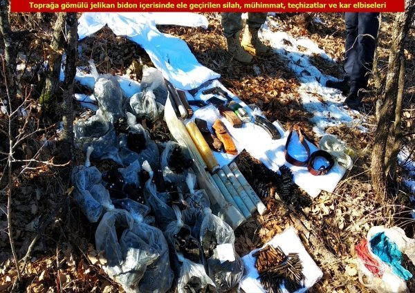 Diyarbakır'da PKK'ya ait 5 sığınak etkisiz hale getirildi