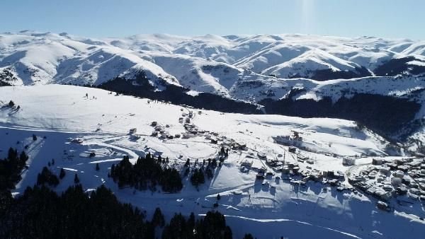 Kümbet Yaylası'nda kış güzelliği -4