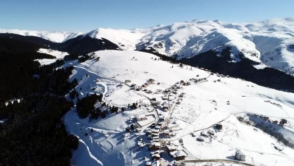 Kümbet Yaylası'nda kış güzelliği -7