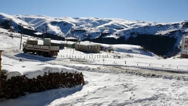 Kümbet Yaylası'nda kış güzelliği -9