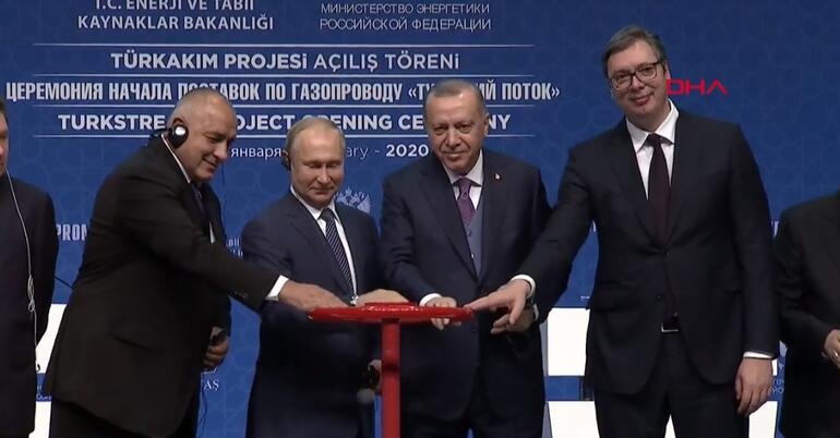 Son dakika.. TürkAkımda vanalar açıldı