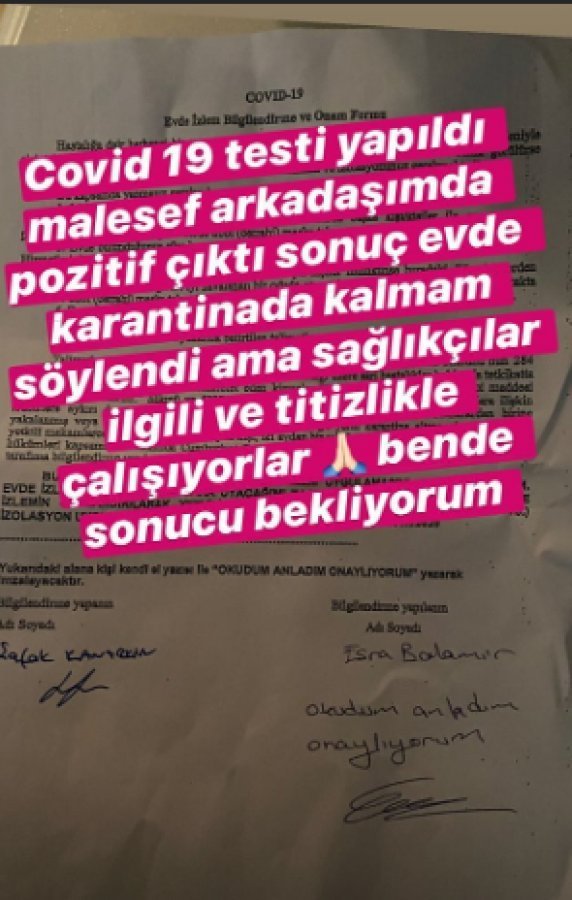 Esra Balamir: Sanırım ben de koronavirüs oldum
