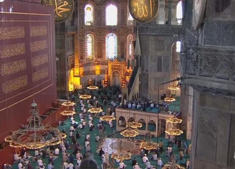 Son dakika... Cumhurbaşkanı Erdoğandan Ayasofya Camii çıkışı önemli açıklamalar